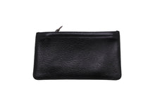 Load image into Gallery viewer, 極美品 CHROME HEARTS クロムハーツ ダガー ジッパー レザー チェンジパース コインケース ブラック シルバー925 中古 53437