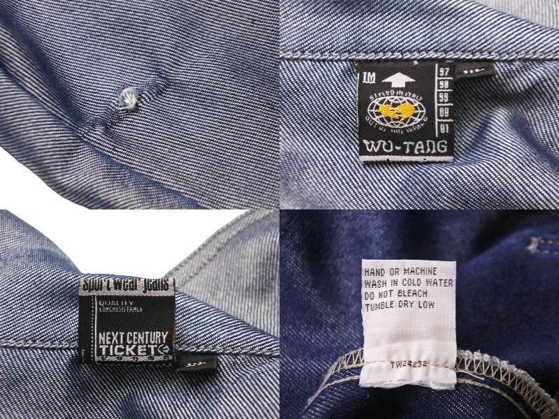 WU-TANG CLAN ウータンクラン デニムジャケット XL コットン