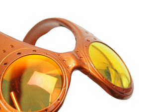 名作 OAKLEY オークリー サングラス オーバーザトップ オレンジ ヴィンテージ アイウェア 美品 中古 53494