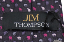 Load image into Gallery viewer, 新品未使用 JIM THOMPSON ジムトンプソン ネクタイ 総柄 服飾小物 ネイビー マルチカラー シルク psb6266g 中古 53502
