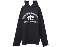 Load image into Gallery viewer, 新品未使用品 CHROME HEARTS クロムハーツ パーカー 新作 マイバッハ ロゴ ブラック コットン サイズXL 中古 53511