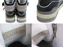 Load image into Gallery viewer, LOUIS VUITTON ルイ ヴィトン スニーカー LVトレイナー ハイカット 61/2 CL1118 ブラック グレー サイズ61/2 良品 中古 正規品
