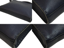 Load image into Gallery viewer, FENDI フェンディ ピーカブー 2WAYバッグ ショルダーバッグ ハンドバッグ レザー ネイビー シルバー金具 美品 中古 53530