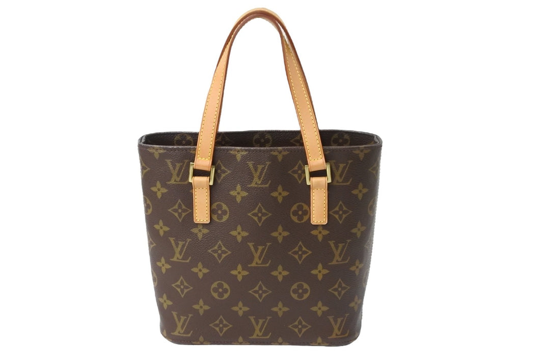 極美品 LOUIS VUITTON ルイ・ヴィトン モノグラム ヴァヴァンPM ハンドバッグ ブラウン ロゴ 鞄 M51172 中古 53533