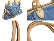Load image into Gallery viewer, 極美品 LOUIS VUITTON ルイヴィトン ハンドバッグ ネオカヴィGM M95350 モノグラムデニム ゴールド金具 中古 53543