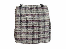 Load image into Gallery viewer, CHANEL シャネル ショルダーバッグ チェーンショルダー 10番台 2005年 ツイード グレー カメリア 美品 中古 53547