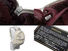 Load image into Gallery viewer, CHANEL シャネル ロゴ ボア リュック アイボリー マルチ バックパック 鞄 ココマーク シルバー金具 28番台 美品 中古 53550