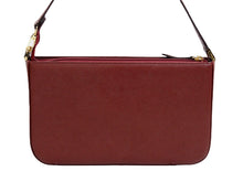 Load image into Gallery viewer, 極美品 BURBERRY バーバリー ハンドバッグ ボルドーバッグ ワンショルダーバッグ ワインレッド レザー ゴールド金具 中古 53551