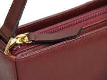Load image into Gallery viewer, 極美品 BURBERRY バーバリー ハンドバッグ ボルドーバッグ ワンショルダーバッグ ワインレッド レザー ゴールド金具 中古 53551