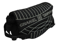 Load image into Gallery viewer, CHANEL シャネル スポーツライン ナイロン ショルダーバッグ 10番台 ブラック ココマーク ロゴ 鞄 美品 中古 53567