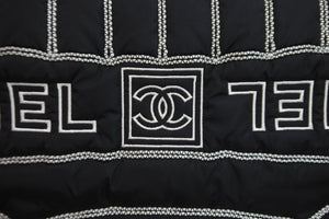 CHANEL シャネル スポーツライン ナイロン ショルダーバッグ 10番台 ブラック ココマーク ロゴ 鞄 美品 中古 53567