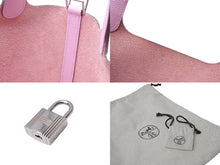 Load image into Gallery viewer, 極美品 HERMES エルメス ピコタンロック PMトレサージュドゥキュイール モーヴシルベストル エプソン D刻印 シルバー金具 53581