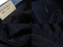 Load image into Gallery viewer, ChristianDior クリスチャンディオール ワンショルダーバッグ 蝶々 デニム レザー ラインストーン ブルー 美品 中古 53582