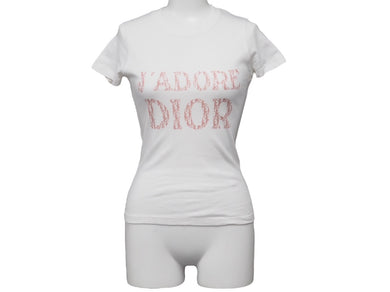 Christian Dior クリスチャンディオール ジャディオール 半袖Ｔシャツ トロッター ピンク サイズ38 美品 中古 53592