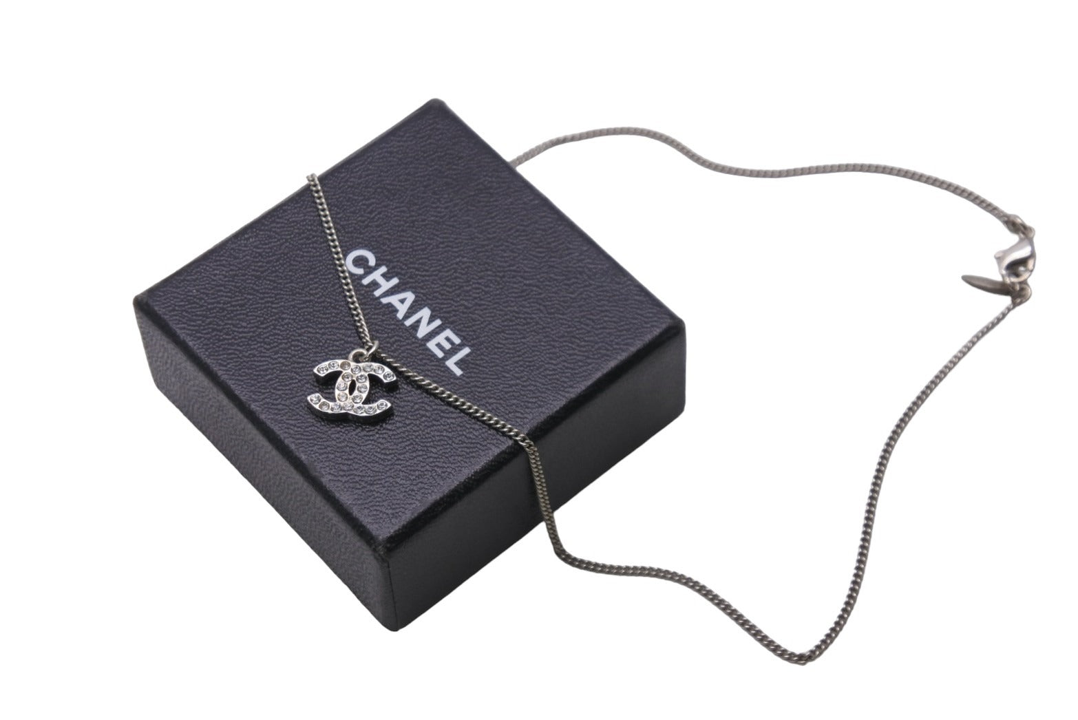 美品 CHANEL シャネル ラインストーン ネックレス