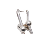Load image into Gallery viewer, TIFFANY&amp;Co. ティファニー ハードウェア リンク ピアス スターリングシルバー 925 19g アクセサリー 60013153 美品 中古 53614