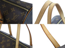 Load image into Gallery viewer, LOUIS VUITTON ルイ・ヴィトン パピヨン ショルダーバッグ モノグラム ロゴ ブラウン ゴールド金具 M51365 良品 中古 53637