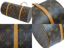 Load image into Gallery viewer, LOUIS VUITTON ルイ・ヴィトン パピヨン ショルダーバッグ モノグラム ロゴ ブラウン ゴールド金具 M51365 良品 中古 53637