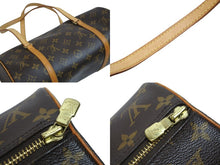 Load image into Gallery viewer, LOUIS VUITTON ルイ・ヴィトン パピヨン ショルダーバッグ モノグラム ロゴ ブラウン ゴールド金具 M51365 良品 中古 53637