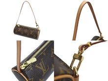 Load image into Gallery viewer, LOUIS VUITTON ルイ・ヴィトン パピヨン ショルダーバッグ モノグラム ロゴ ブラウン ゴールド金具 M51365 良品 中古 53637