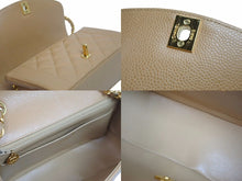 Load image into Gallery viewer, 極美品 シャネル CHANEL 22cm ショルダーバッグ キャビアスキン ココマーク ダイアナ マトラッセ チェーン 中古 53644