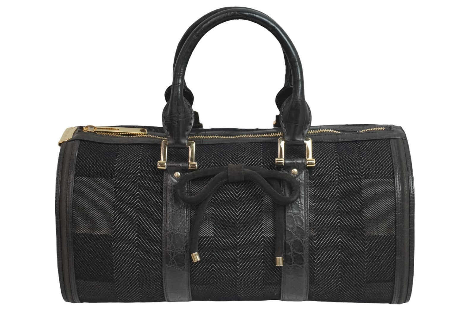 BURBERRY バーバリー ボストンバッグ レザー ゴールド金具
