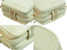 Load image into Gallery viewer, LOUISVUITTON ルイヴィトン トロターMM ショルダーバッグ 斜めがけバッグ M95359 FO0027 レザー ブロン 美品 中古 53657