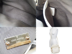 LOUISVUITTON ルイヴィトン トロターMM ショルダーバッグ 斜めがけバッグ M95359 FO0027 レザー ブロン 美品 中古 53657