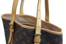 Load image into Gallery viewer, 極美品 LOUIS VUITTON ルイ・ヴィトン ハンドバッグ バケットGM モノグラム M42236 PVC レザー ブラウン ゴールド金具 中古 53667