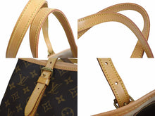 Load image into Gallery viewer, 極美品 LOUIS VUITTON ルイ・ヴィトン ハンドバッグ バケットGM モノグラム M42236 PVC レザー ブラウン ゴールド金具 中古 53667