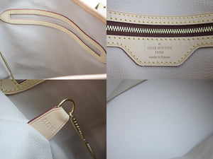 極美品 LOUIS VUITTON ルイ・ヴィトン ハンドバッグ バケットGM モノグラム M42236 PVC レザー ブラウン ゴールド金具 中古 53667