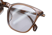 Load image into Gallery viewer, GUCCI グッチ クリア サングラス ブラウン グリーン ロゴ アイウェア 小物 55□19 150 GG0547SK 美品 中古 53682