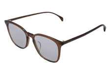 Load image into Gallery viewer, GUCCI グッチ クリア サングラス ブラウン グリーン ロゴ アイウェア 小物 55□19 150 GG0547SK 美品 中古 53682