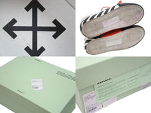 Load image into Gallery viewer, OFF-WHITE オフホワイト スニーカー ホワイト ブラック レザー サイズ40 OMIA085S20D680380110 美品 中古 53718