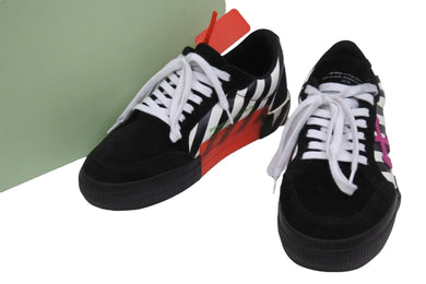 OFF-WHITE オフホワイト バルイズカナ ローカットスニーカー OMIA085E19C210471028 サイズ40 美品 中古 53720 