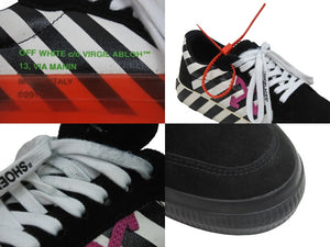 OFF-WHITE オフホワイト バルイズカナ ローカットスニーカー OMIA085E19C210471028 サイズ40 美品 中古 53720 