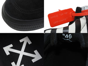 OFF-WHITE オフホワイト バルイズカナ ローカットスニーカー OMIA085E19C210471028 サイズ40 美品 中古 53720 