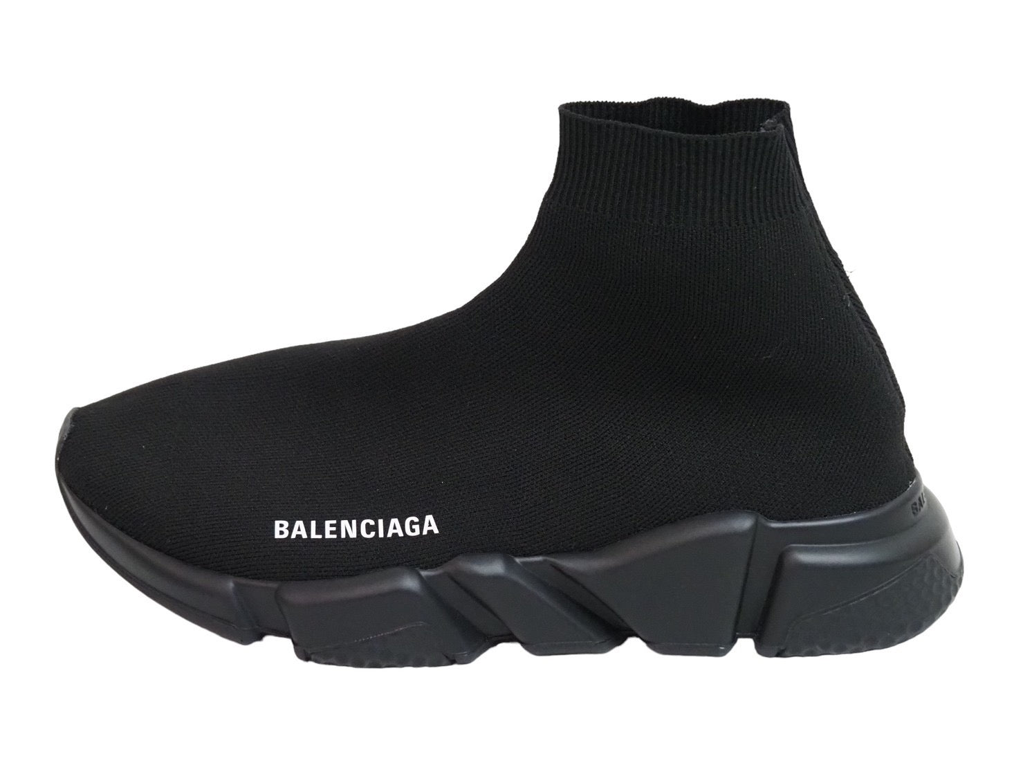 極美品 BALENCIAGA バレンシアガ スニーカー スピードトレーナー SPEED TRAINER ブラック サイズ40  53730
