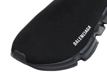 Load image into Gallery viewer, 極美品 BALENCIAGA バレンシアガ スニーカー スピードトレーナー SPEED TRAINER ブラック サイズ40 中古 53730