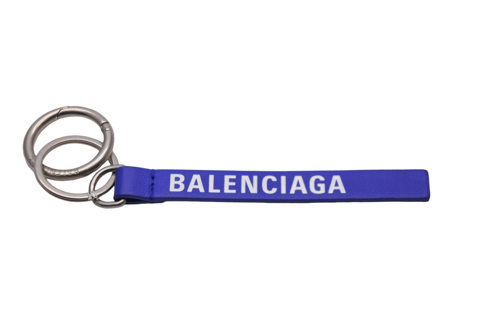 新品 バレンシアガ BALENCIAGA キーホルダー エブリデイ ブルー