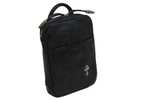 Load image into Gallery viewer, CHROME HEARTS クロムハーツ ハンドバッグ EVERYDAY CARRY SML エブリデイ レザー シルバー925 美品 中古 53771