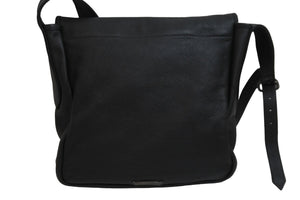 極美品 CHROME HEARTS クロムハーツ ショルダーバッグ セメタリークロスパッチ メールバック レザー 中古 53772