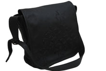 Load image into Gallery viewer, 極美品 CHROME HEARTS クロムハーツ ショルダーバッグ セメタリークロスパッチ メールバック レザー 中古 53772