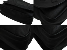 Load image into Gallery viewer, 極美品 CHROME HEARTS クロムハーツ ショルダーバッグ セメタリークロスパッチ メールバック レザー 中古 53772
