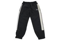 Load image into Gallery viewer, 極美品 BALENCIAGA バレンシアガ 22SS サイドライントラックパンツ ナイロン 681254 ブラック ホワイト サイズM 中古 53787