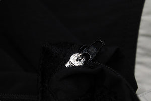 極美品 BALENCIAGA バレンシアガ 22SS サイドライントラックパンツ ナイロン 681254 ブラック ホワイト サイズM 中古 53787