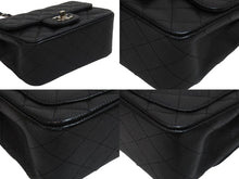 Load image into Gallery viewer, CHANEL シャネル ミニマトラッセ ココマーク ショルダーバッグ 13番台 キャビアスキン ブラック シルバー金具 美品 中古 50803