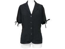 Load image into Gallery viewer, Jean Paul Gaultier ジャンポール ゴルチェ ライトジャケット ポリエステル ブラック サイズ40 中古 53814