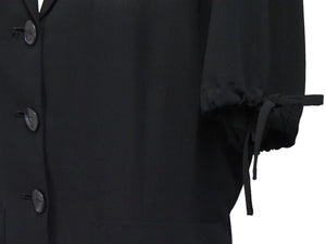 Jean Paul Gaultier ジャンポール ゴルチェ ライトジャケット ポリエステル ブラック サイズ40 中古 53814