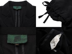 Jean Paul Gaultier ジャンポール ゴルチェ ライトジャケット ポリエステル ブラック サイズ40 中古 53814